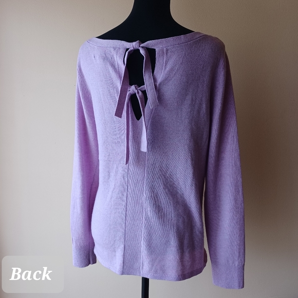 Banana Republic Fine Italian Yarn by Filpucci Tie Back Wool Cashmere Swe… - Picture 1 of 15